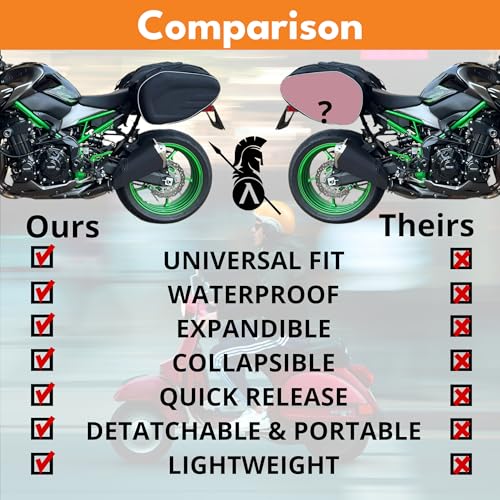 ENHANCED+ Motorcycle Saddlebags (2 Piece)