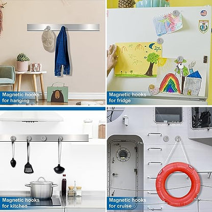 Magnetic Hooks Heavy Duty (4 Count)