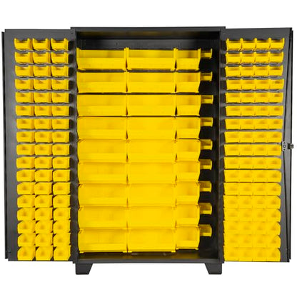 Tool Storage Cabinet with Bin Mounts