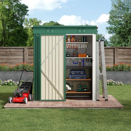 5' x 3' Outdoor Storage Shed