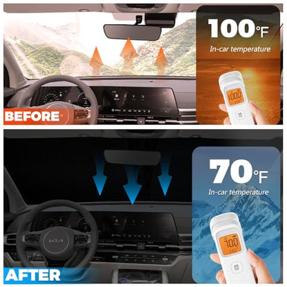 Foldable Front Windshield Sunshade fit for Kia Sportage 2023