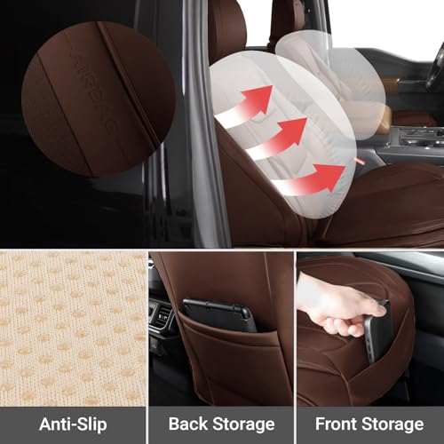 Premium Custom Fit Truck Car Seat Covers Front Seats Waterproof