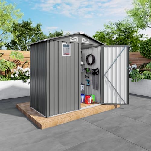 6x3.6FT Outdoor Storage Shed