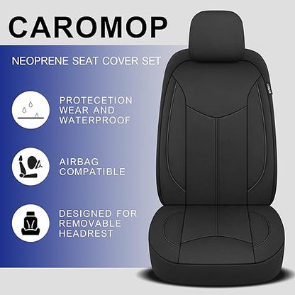 Neoprene Car Seat Cover 2 Front Seats (2 Count)