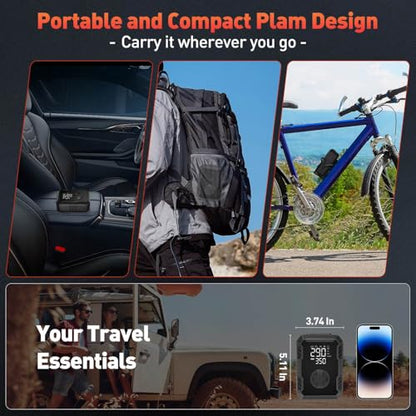 Tire Pump for Bike and Car