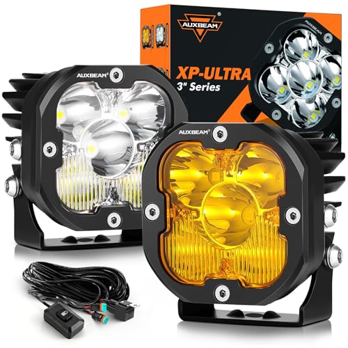 XP Ultra Series 3 Inch LED Light Pods Cube Off (2 Count)