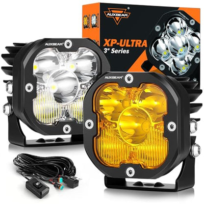 XP Ultra Series 3 Inch LED Light Pods Cube Off (2 Count)