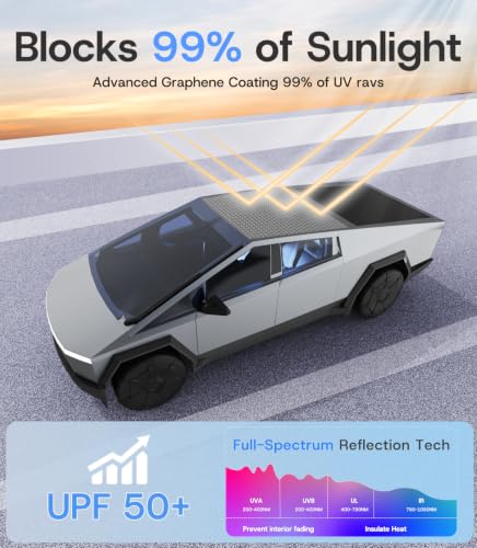 Sunshade Roof for Tesla Cybertruck Accessories 2023
