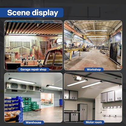 2 Pack 4ft LED Shop Light
