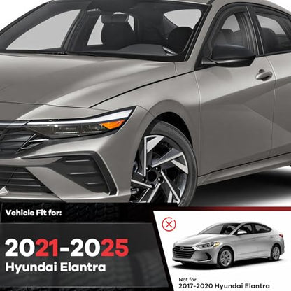 4PCS in Channel Window Rain Guards Fit for Hyundai Elantra 2021