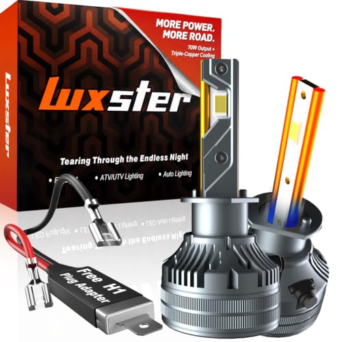 H1 Punisher 60000lm High Performance LED Bulbs 6000K