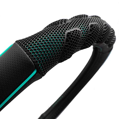 car Steering Wheel Cover Faux Leather Massage Universal fit 3D Honeycomb Hole Anti