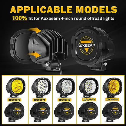 4 in P4 Series LED Pod Cover (2 Count)
