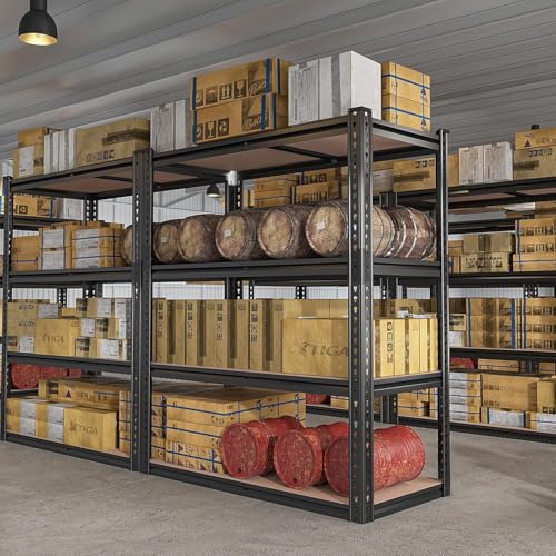 40" W Garage Shelving with Rolled (2 Count)
