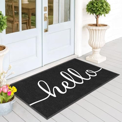 Funny Hello Mats Outside (4.9167 Sq Ft)