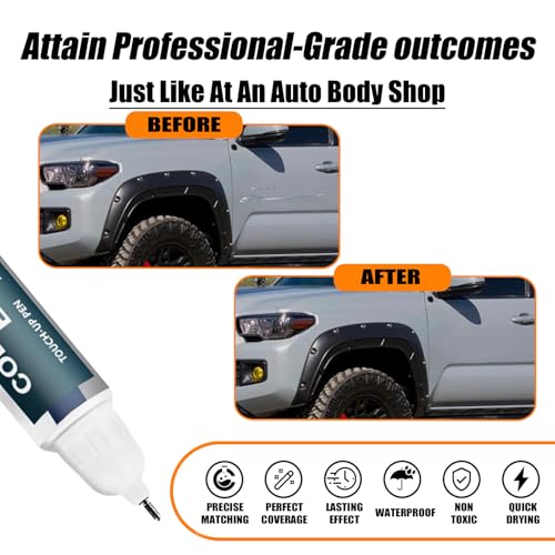 1D6 Silver Sky Metallic Car Touch Up Paint for Toyota OEM Color Match