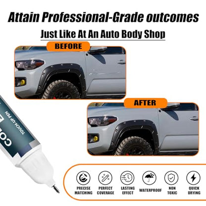 1D6 Silver Sky Metallic Car Touch Up Paint for Toyota OEM Color Match