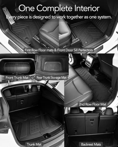 Tesla New Model Y Juniper Floor Mats 2026 2027