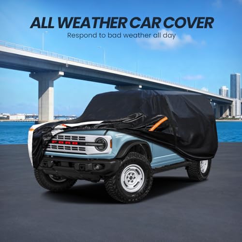 Multi Layer Car Cover Custom Fit for Ford Bronco 4dr