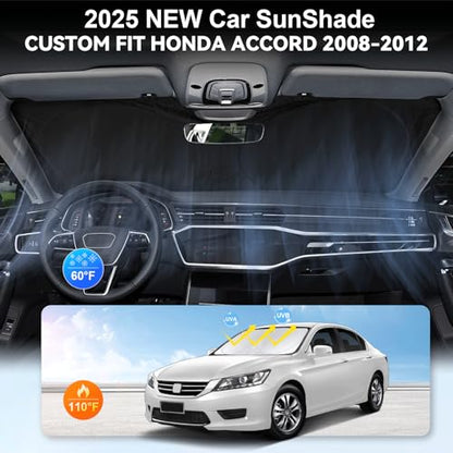 Custom Fit Accord Windshield Sunshade for Honda Accord 2012 2011