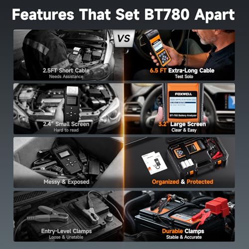 BT780 Battery Tester with Printer 24v