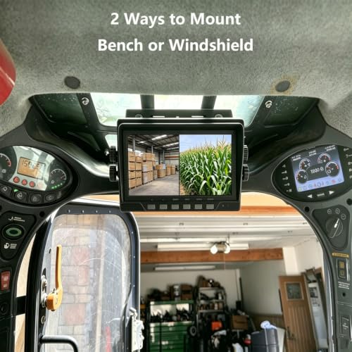 10.1" 1080P AHD Wired Reverse Rear View Backup Camera System