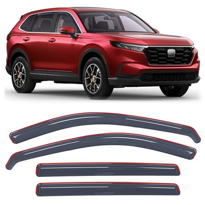 in Channel Rain Guards for Honda CR (4 Count)