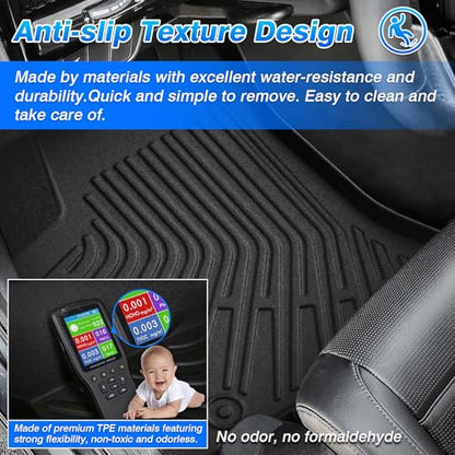 Floor Mats Compatible with Ford Bronco Sport 2021 (3 Count)