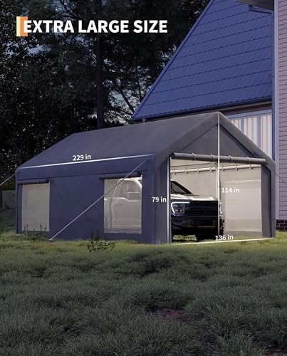 12x20 ft Portable Garage
