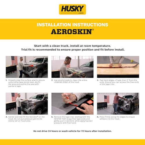 Aeroskin Hood Protector Low Profile Deflector
