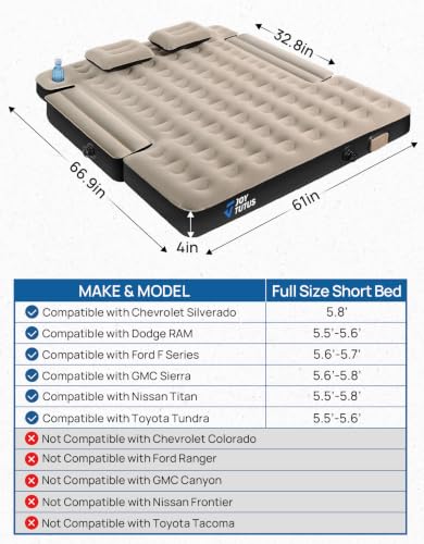 Truck Bed Air Mattress for 5.5