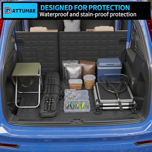 Trunk Mat with Backrest Mat for 2024