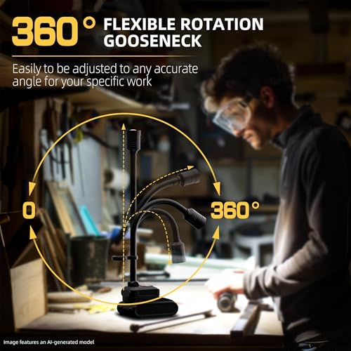 Rechargeable Gooseneck Work Light