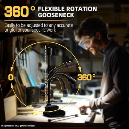 Rechargeable Gooseneck Work Light
