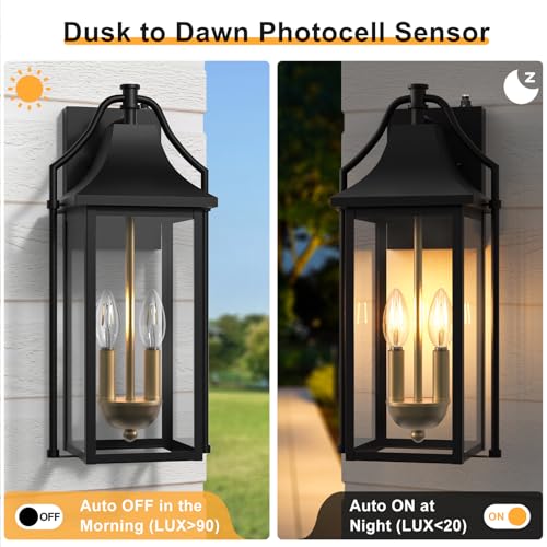 18IN Dusk to Dawn Outdoor Light Fixture