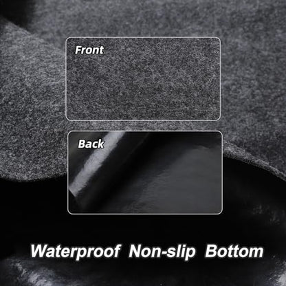 Golf Cart Parking Mat Garage Floor Mat Compatible with EZGO