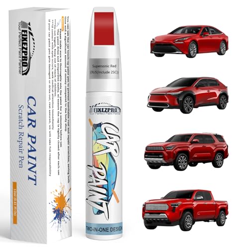 3U5 2SC Supersonic Red Car Touch Up Paint for Toyota