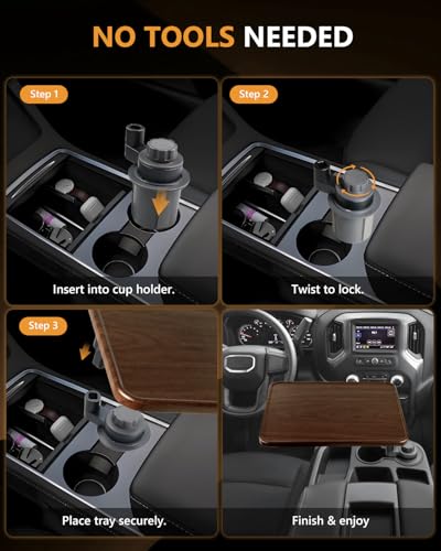 360° Rotating Car Laptop Desk