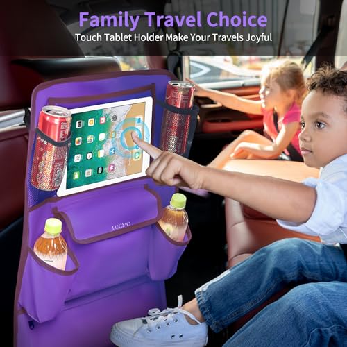 Car Backseat Organizer with Touch Screen Tablet Holder (10.5822 Ounce)
