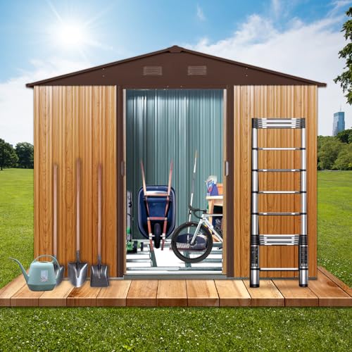 6x8 FT Outdoor Storage Shed