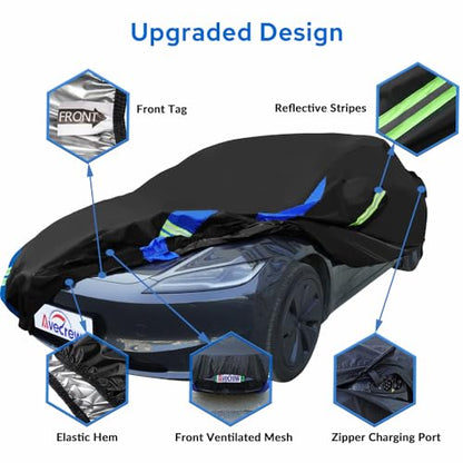 Car Cover Compatible with Tesla Model 3