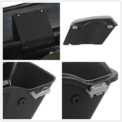 Motorcycle Saddlebags Hard Saddle Bags For Harley Touring 1993 (2 Count)
