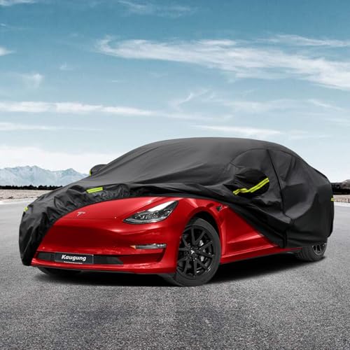 Waterproof Car Cover Custom Fit Tesla Model 3 2017