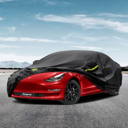 Waterproof Car Cover Custom Fit Tesla Model 3 2017