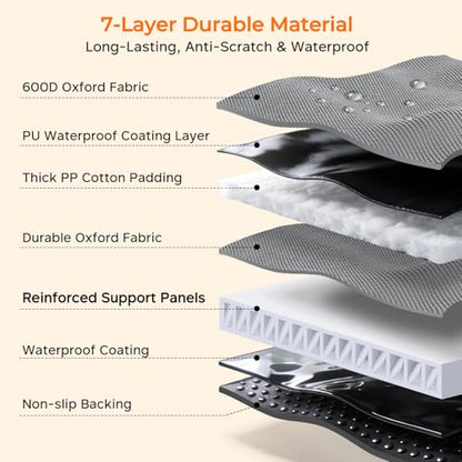 XL Hard Bottom Dog Seat Cover for Full
