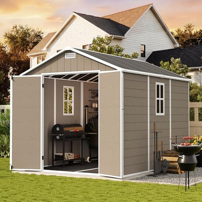 Outdoor Resin Storage 8x10 FT Shed