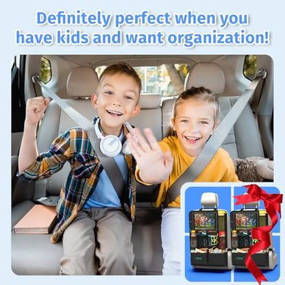 Car Backseat Organizer with Tablet Holder