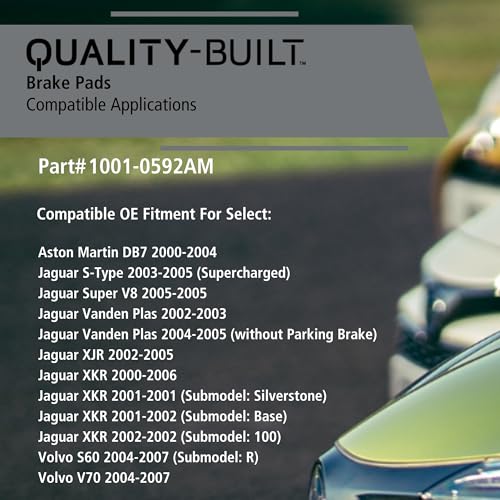Rear Semi Metallic Brake Pads