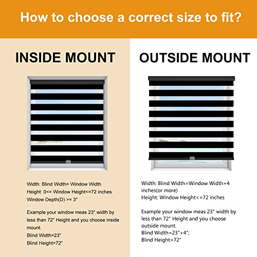 Cordless Zebra Blinds for Windows