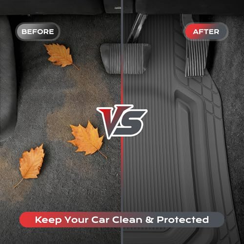 Heavy Duty Car Floor Mats (3 Count)